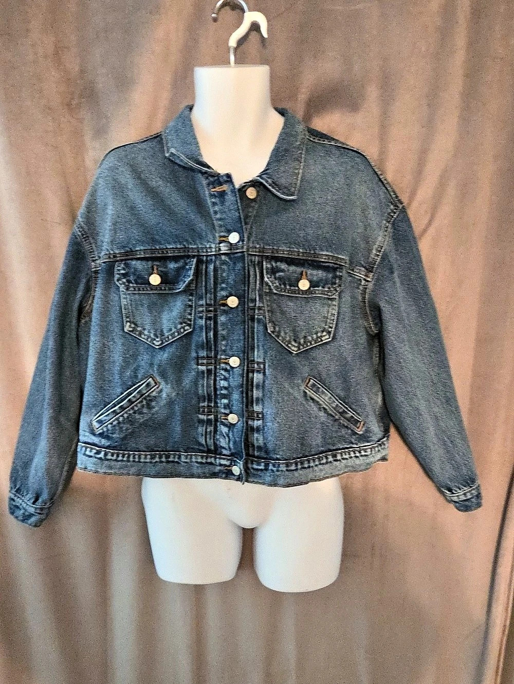 Old Navy Classic Jean Jacket Denim Blue Size 2X
